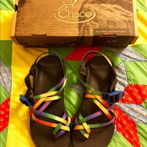 Chaco Z Cloud2 - Rainbow - Size 9